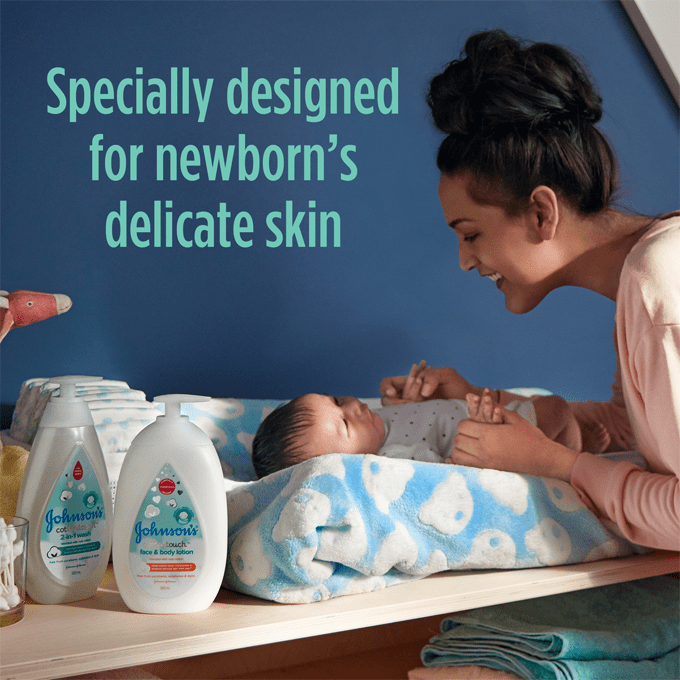 Johnsons-CottonTouch-Newborn-Baby-Face-&-Body-Lotion
